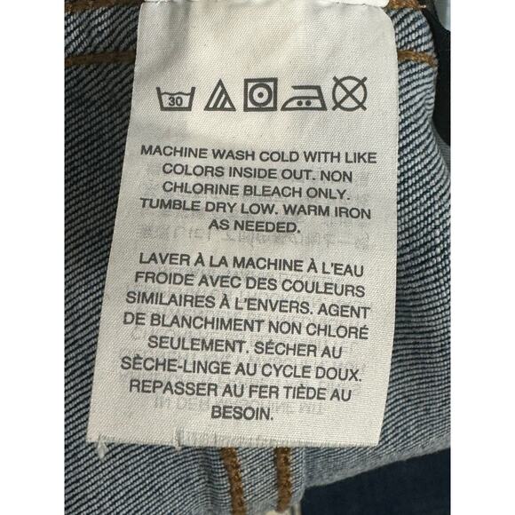 Madewell 10" High-Rise Skinny Crop Jeans in Rosecliff Wash Size 24 - Picture 11 of 12